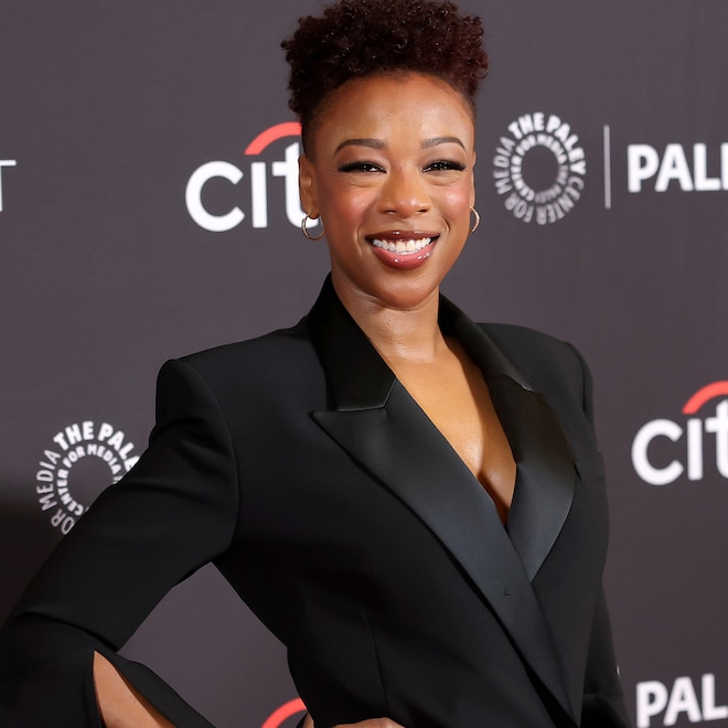 Samira Wiley attends the screening of "The Handmaid's Tale" during PaleyFest LA 2025 at Dolby Theatre on March 26, 2025 in Hollywood, California.